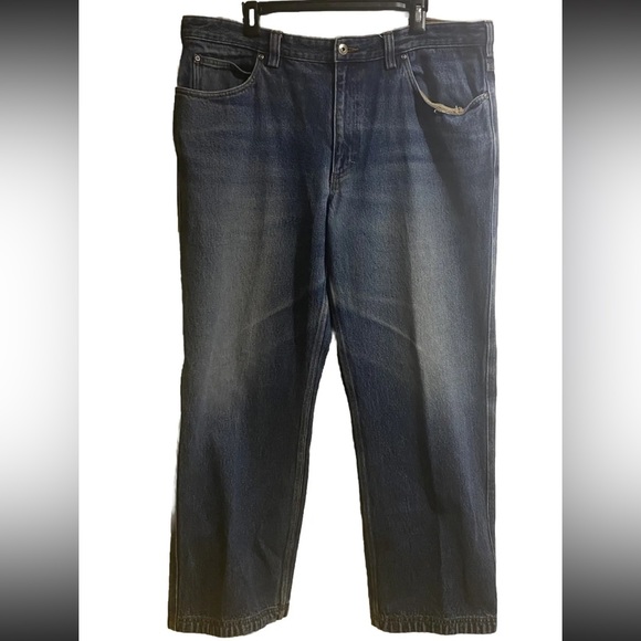 Duluth Trading Co Denim Jeans Relaxed Fit Workwear Men’s Size‎ 40x30 - Picture 1 of 6
